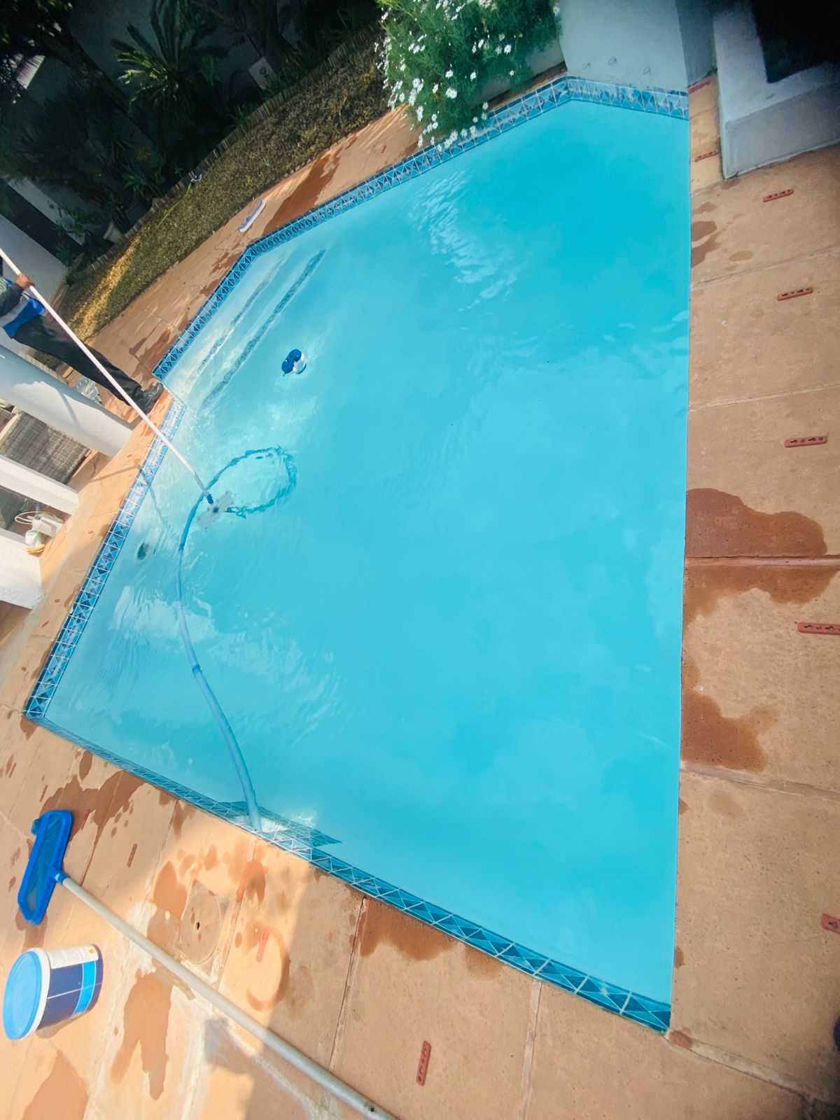 Pool Restoration in Progress